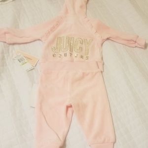 Brand New w/tags Juicy Couture jumpsuit 3/6m $65